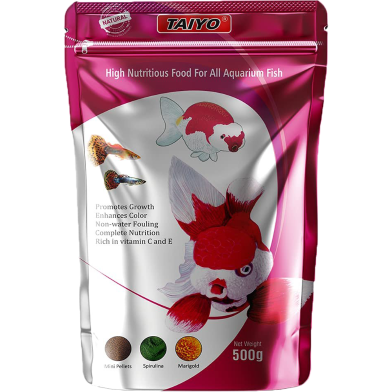 Taiyo Pink Fish Food 500 gm image