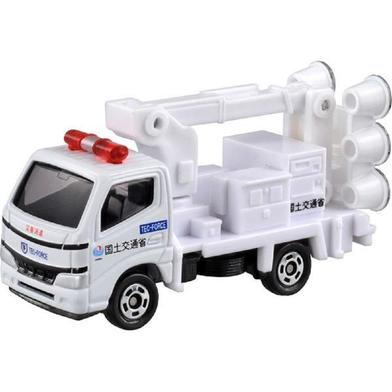 Tomica Regular Diecast No. 32 Toyota Dyna Mlit Lighting Vehicle image