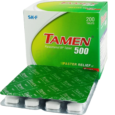 Tamen 500 mg - 10's Strip Tablet image