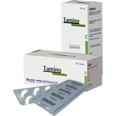 Tamino 500 mg Tablet 10's Strip image