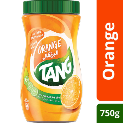 Tang Orange Flavoured Instant Drink Powder 750 gm image