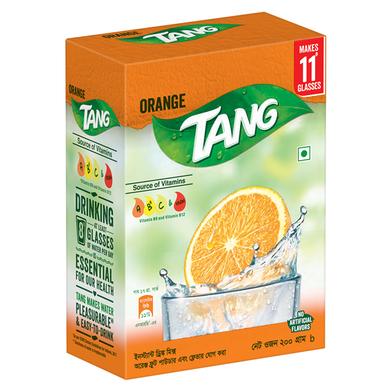 Tang Orange Flavoured Instant Drink Powder 200gm image