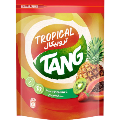 Tang Tropical Powdered Drink Resealable Pouch 375 g Bahrain image