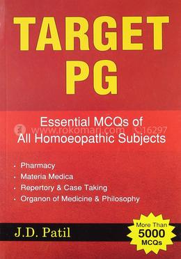 Target PG: Essential MCQ's of All Homoeopathic Subjects image