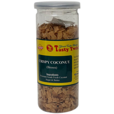 Tasty Twist Crispy Coconut (Brown) (120gm) image