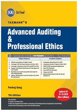 Taxmann's Advanced Auditing and Professional Ethics image