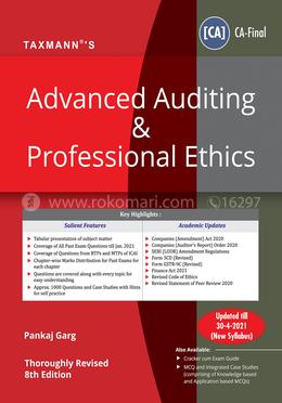 Taxmann's Advanced Auditing and Professional Ethics - CA Final New Syllabus image