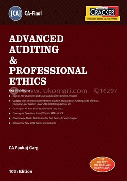 Taxmann’s Cracker For Advanced Auditing and Professional Ethics - CA Final New Syllabus image