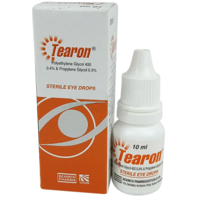 Tearon 0.4 Percent 0.3 Percent Ophthalmic Solution 10ml image
