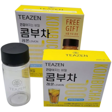 Teazen Kombucha Lemon With Tumbler-150ml image
