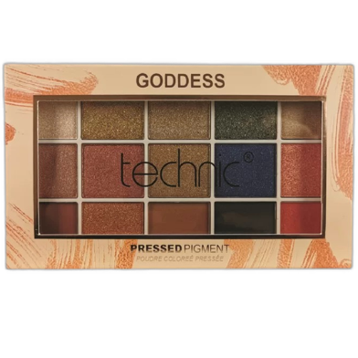 Technic Goddess Pressed Pigment Eyeshadow Palette image