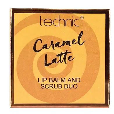 Technic Lip Scrub and Balm Duo - Caramel Lattte image