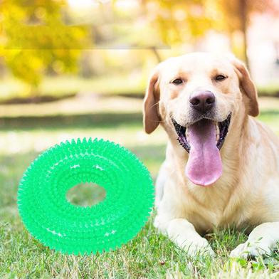 Teeth Cleaning Circle Ring Pet Toy For Dog image