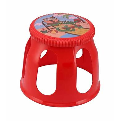 Tel Relax Stool Red Printed - 861303 image