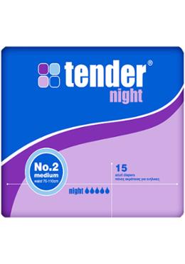 Tender Adult Diaper-Medium - 15 Pcs image