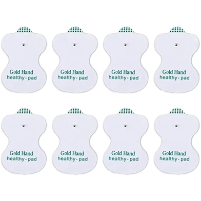 Tens Digital Therapy Machine Electrodes Pads Electrotherapy- Pack Of 8 image