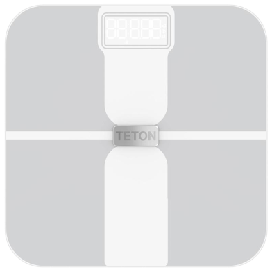 Teton Smart Scale (WiFi Plus Bluetooth) for Body Weight, Digital Bluetooth Weight Scale Tracks 13 Metrics, Bathroom Body Fat Scale 16 Health Monitor with Smart App image