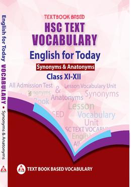 Textbook Based Hsc Text Vocabulary English For Today - Class: 11-12 image