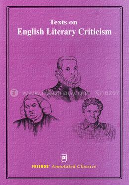 Texts On English Literary Criticism image
