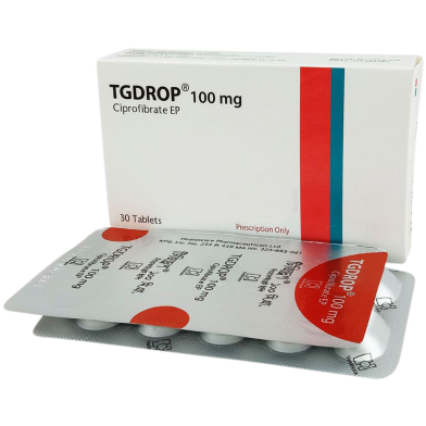 Tgdrop 100 mg Tablet 10's Strip image
