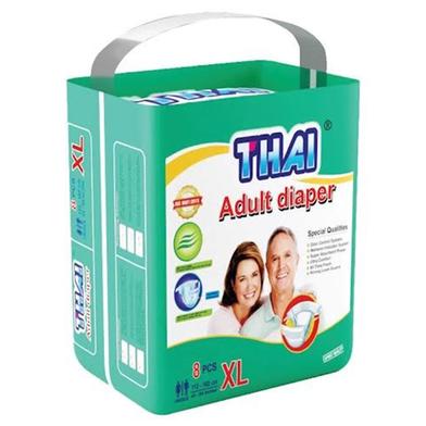 Thai Adult Belt Diapers- 8 Pcs, XL Size image