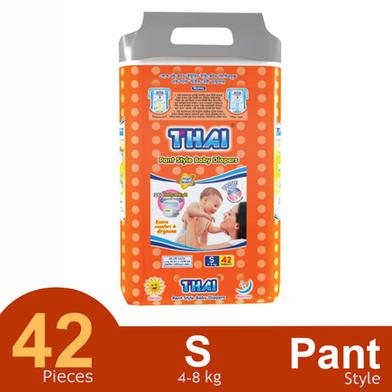Thai Pant System Baby Diapers (S Size) (4-8kg) (42pcs) image