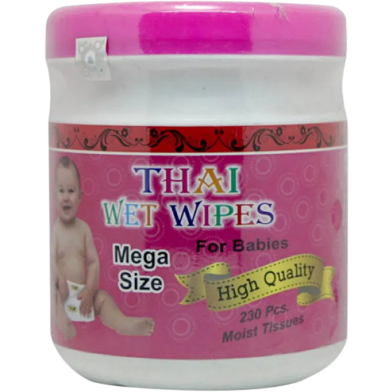 Thai Wet Wipes For Babies (Moist Tissue) 230 Pcs image