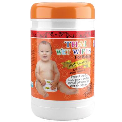 Thai Wet Wipes- Orange- Pink- Yellow image