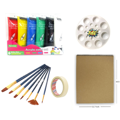 The Acrylic Color Set Combo 5 in 1 Pack image