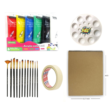 The Acrylic Color Set Combo 5 in 1 Pack image