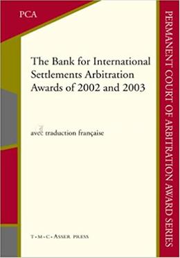The Bank for International Settlements Arbitration Awards of 2002 and 2003 image