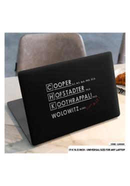 DDecorator The Big Bang Theory Laptop Sticker image