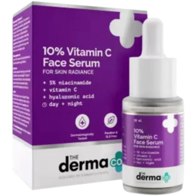 The Derma Co 10 Percent Vitamin C Face Serum image