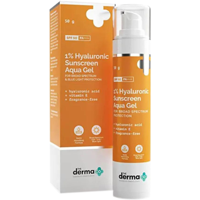 The Derma Co 1percent Hyaluronic Sunscreen SPF50 PAPlusPlusPlusPlus image