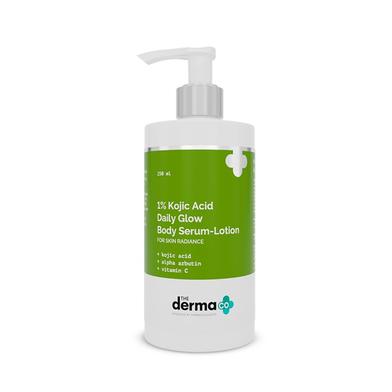 The Derma Co 1percent Kojic Acid Daily Glow Body Serum-Lotion For Skin Radiance - 250ml image
