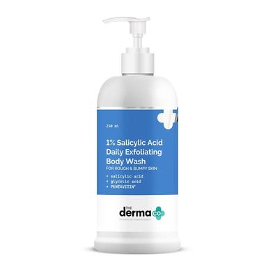 The Derma Co 1percent Salicylic Acid Daily Exfoliating Body Wash - 250ml image