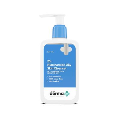 The Derma Co 2percent Niacinamide Oily Skin Cleanser for Sensitive, Oily and Combination Skin - 125 ml image