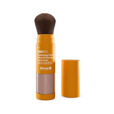 The Derma Co Mattifying 100percent Mineral Powder Sunscreen with SPF 50 - 4g image
