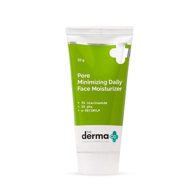 The Derma Co Pore Minimizing Daily Face Moisturizer with 3percent Niacinamide 3percent PHA and p-REFINYL® - 50 g image