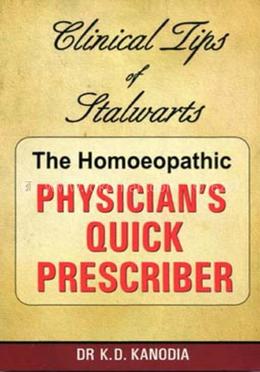 The Homeopathic Physician's Quick Prescriber : 1 image
