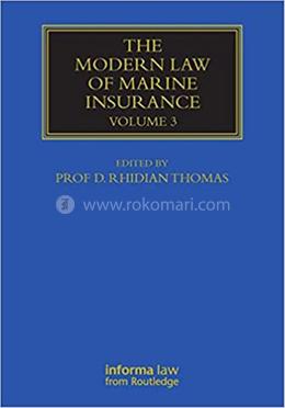 The Modern Law of Marine Insurance - Volume 3 image