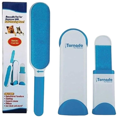 The Pet Hair Remover Brush - Self-Cleaning Lint Brush for Clothes, Furniture, Car Seats image