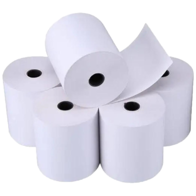 Thermal Cash Rolls Paper Size 57x45mm Combo 5 Pes image