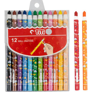 TiTi Roll Crayons 12 Color image