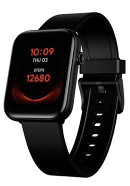 Ticwatch GTH Smart Watch SpO2 with Skin Temperature Sensor - Raven Black