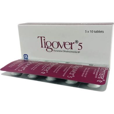 Tigover 5 mg Tablet – 10's Strip image