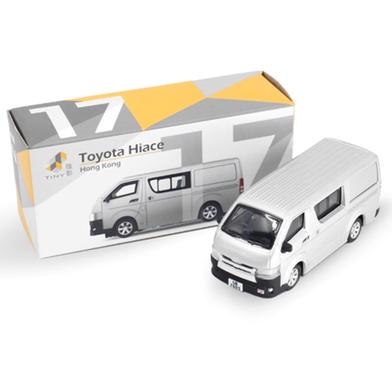 Tiny 17 - 1:64 - Toyota Hiace - Silver image