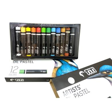 Joytiti Artist's Oil Pastel Color Box for professional Artists -48 Shades image