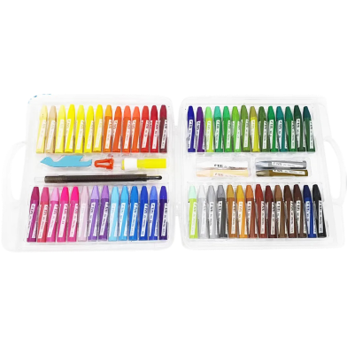 Titi Oil Pastels 55 Shades Box -Non Toxic image