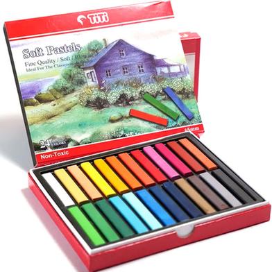 Joytiti Soft Pastel 24 Color Set (Squire Shape) image